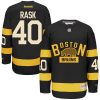 Pánské NHL Boston Bruins dresy Tuukka Rask 40 Authentic Černá Reebok Winter Classic