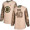 Dětské NHL Boston Bruins dresy Tuukka Rask 40 Authentic Camo Adidas Veterans Day Practice