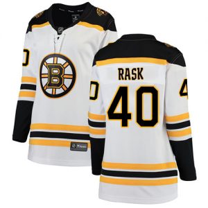Dámské NHL Boston Bruins dresy Tuukka Rask 40 Breakaway Bílý Fanatics Branded Venkovní