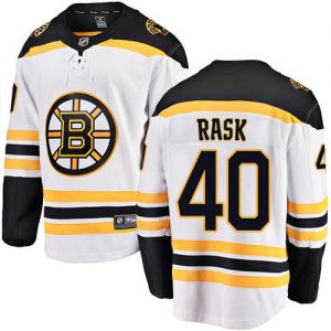 Dětské NHL Boston Bruins dresy Tuukka Rask 40 Breakaway Bílý Fanatics Branded Venkovní