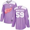 Pánské NHL Detroit Red Wings dresy 59 Tyler Bertuzzi Authentic Nachový Adidas Fights Cancer Practice