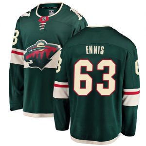 Dětské NHL Minnesota Wild dresy 63 Tyler Ennis Breakaway Zelená Fanatics Branded Domácí
