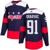 Pánské NHL Washington Capitals dresy 91 Tyler Graovac Authentic Námořnická modrá Adidas 2018 Stadium Series