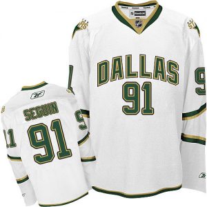 Dětské NHL Dallas Stars dresy 91 Tyler Seguin Authentic Bílý Reebok Alternativní hokejové dresy