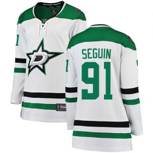 Dámské NHL Dallas Stars dresy 91 Tyler Seguin Breakaway Bílý Fanatics Branded Venkovní