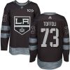 Pánské NHL Los Angeles Kings dresy 73 Tyler Toffoli Authentic Černá Adidas 1917 2017 100th Anniversary