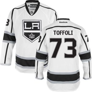 Pánské NHL Los Angeles Kings dresy 73 Tyler Toffoli Authentic Bílý Reebok Venkovní hokejové dresy