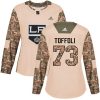 Dámské NHL Los Angeles Kings dresy 73 Tyler Toffoli Authentic Camo Adidas Veterans Day Practice