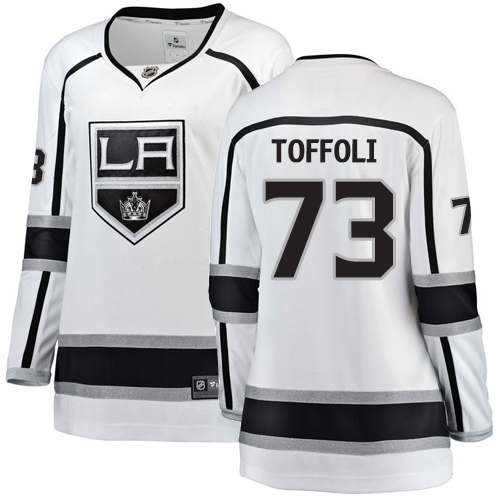 Dámské NHL Los Angeles Kings dresy 73 Tyler Toffoli Breakaway Bílý Fanatics Branded Venkovní