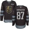 Pánské NHL Vegas Golden Knights dresy 87 Vadim Shipachyov Authentic Černá Adidas 1917 2017 100th Anniversary