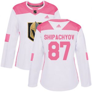 Dámské NHL Vegas Golden Knights dresy 87 Vadim Shipachyov Authentic Bílý Růžový Adidas Fashion
