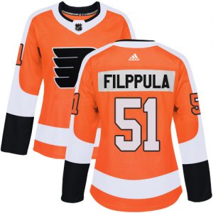 Dámské NHL Philadelphia Flyers dresy 51 Valtteri Filppula Authentic Oranžový Adidas Domácí