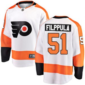 Dětské NHL Philadelphia Flyers dresy 51 Valtteri Filppula Breakaway Bílý Fanatics Branded Venkovní