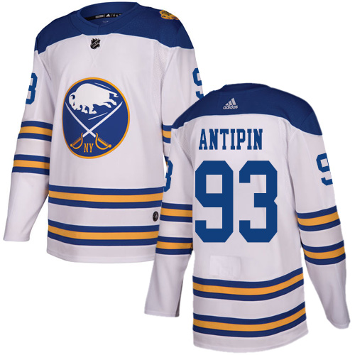 Pánské NHL Buffalo Sabres dresy Victor Antipin 93 Authentic Bílý Adidas 2018 Winter Classic