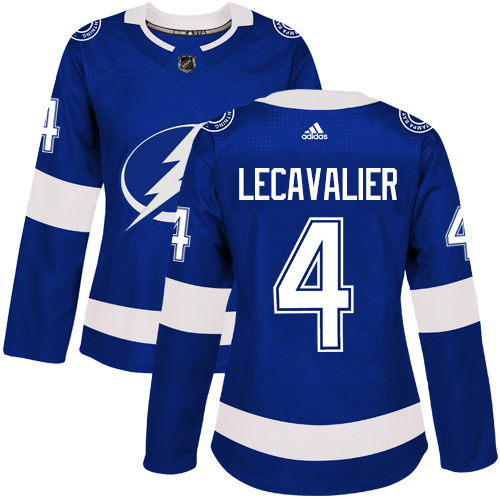 Dámské NHL Tampa Bay Lightning dresy 4 Vincent Lecavalier Authentic královská modrá Adidas Domácí