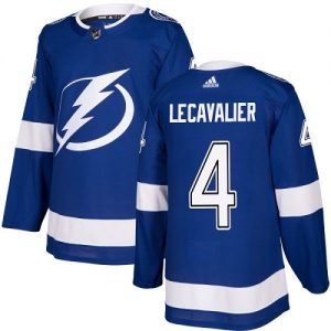 Dětské NHL Tampa Bay Lightning dresy 4 Vincent Lecavalier Authentic královská modrá Adidas Domácí