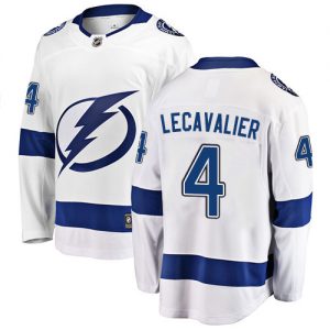 Dětské NHL Tampa Bay Lightning dresy 4 Vincent Lecavalier Breakaway Bílý Fanatics Branded Venkovní