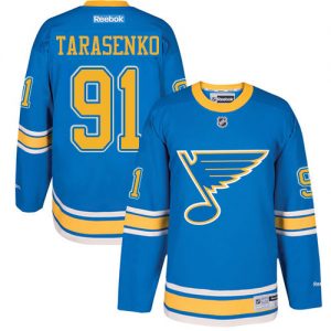 Pánské NHL St. Louis Blues dresy 91 Vladimir Tarasenko Authentic modrá Reebok 2017 Winter Classic