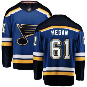 Pánské NHL St. Louis Blues dresy 61 Wade Megan Breakaway královská modrá Fanatics Branded Domácí