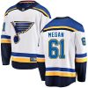 Dětské NHL St. Louis Blues dresy 61 Wade Megan Breakaway Bílý Fanatics Branded Venkovní