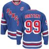 Pánské NHL New York Rangers dresy 99 Wayne Gretzky Authentic Throwback Kuninkaallisen modrá CCM Heroes Alumni