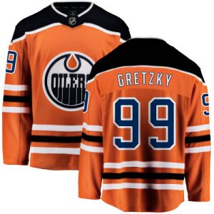 Pánské NHL Edmonton Oilers dresy Wayne Gretzky 99 Breakaway Oranžový Fanatics Branded Domácí
