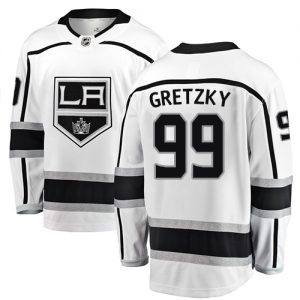 Pánské NHL Los Angeles Kings dresy Wayne Gretzky 99 Breakaway Bílý Fanatics Branded Venkovní