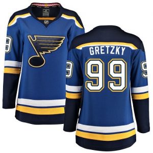Dámské NHL St. Louis Blues dresy Wayne Gretzky 99 Breakaway královská modrá Fanatics Branded Domácí