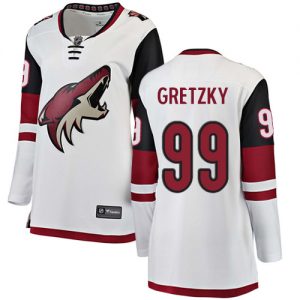 Dámské NHL Arizona Coyotes dresy Wayne Gretzky 99 Breakaway Bílý Fanatics Branded Venkovní