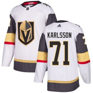 Pánské NHL Vegas Golden Knights dresy 71 William Karlsson Authentic Bílý Adidas Venkovní