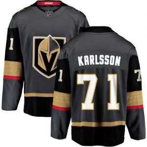 Pánské NHL Vegas Golden Knights dresy 71 William Karlsson Breakaway Černá Fanatics Branded Domácí