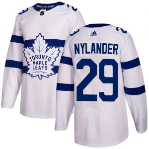 Pánské NHL Toronto Maple Leafs dresy 29 William Nylander Authentic Bílý Adidas 2018 Stadium Series