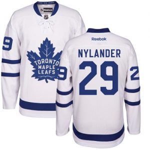 Pánské NHL Toronto Maple Leafs dresy 29 William Nylander Authentic Bílý Reebok Venkovní hokejové dresy