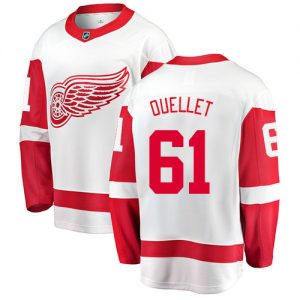 Pánské NHL Detroit Red Wings dresy 61 Xavier Ouellet Breakaway Bílý Fanatics Branded Venkovní