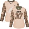 Dámské NHL Tampa Bay Lightning dresy 37 Yanni Gourde Authentic Camo Adidas Veterans Day Practice