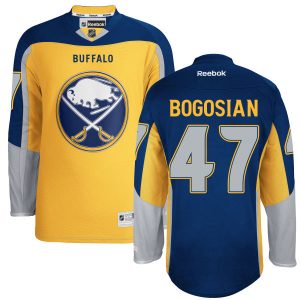Pánské NHL Buffalo Sabres dresy Zach Bogosian 47 Authentic Zlato Reebok Alternativní hokejové dresy