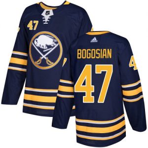 Pánské NHL Buffalo Sabres dresy Zach Bogosian 47 Authentic Námořnická modrá Adidas Domácí