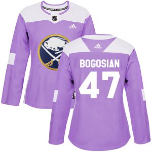 Dámské NHL Buffalo Sabres dresy Zach Bogosian 47 Authentic Nachový Adidas Fights Cancer Practice