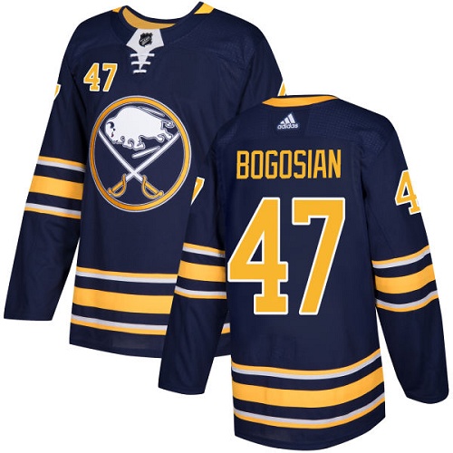 Dětské NHL Buffalo Sabres dresy Zach Bogosian 47 Authentic Námořnická modrá Adidas Domácí