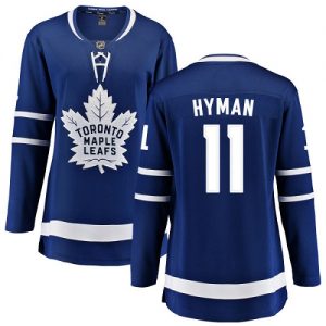 Dámské NHL Toronto Maple Leafs dresy 11 Zach Hyman Breakaway královská modrá Fanatics Branded Domácí