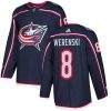 Dětské NHL Columbus Blue Jackets dresy 8 Zach Werenski Authentic Námořnická modrá Adidas Domácí