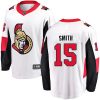 Pánské NHL Ottawa Senators dresy 15 Zack Smith Breakaway Bílý Fanatics Branded Venkovní