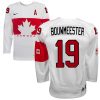 Olympic Jay Bouwmeester Authentic Bílý  Team Canada dresy 19 Domácí 2014 hokejové dresy