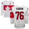 Olympic P.K Subban Authentic Bílý  Team Canada dresy 76 Domácí 2014