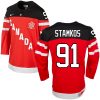 Olympic Steven Stamkos Authentic Červené  Team Canada dresy 91 100th Anniversary