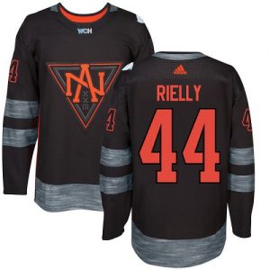 Dětské Adidas Team North America dresy 44 Morgan Rielly Authentic Černá Venkovní 2016 World Cup of hokejové dresy