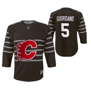 Dětské NHL Calgary Flames dresy Mark Giordano Šedá 2020 All Star