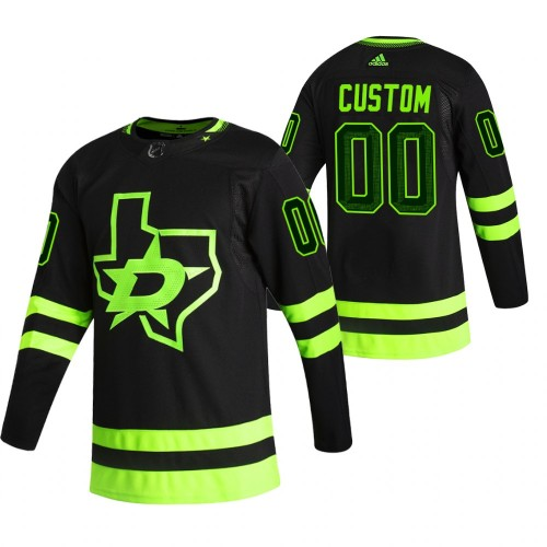 NHL Dallas Stars dresy Personalizované Authentic Pro Alternate Černá