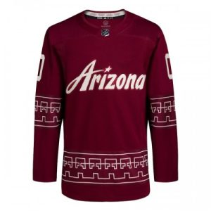 NHL Arizona Coyotes dresy Personalizované  Garnet 2022-23