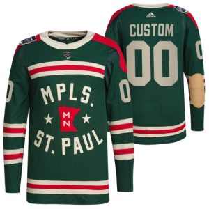 NHL Minnesota Wild dresy Personalizované Winter Classic 2022